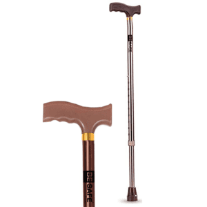 aluminium walking stick for old age people men and women bronze 1