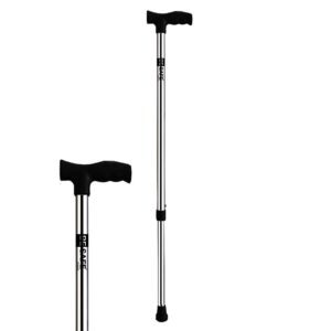 Chrome Walking Stick for elderly old men and women